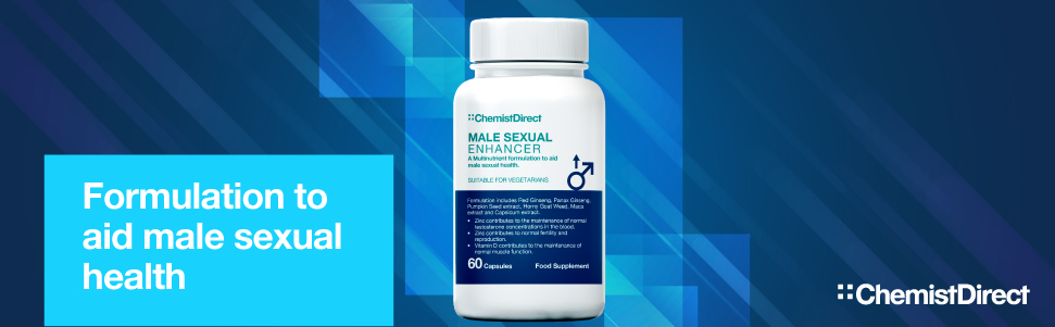 Buy Chemist Direct Male Sexual Enhancer Supplement 60 Capsules